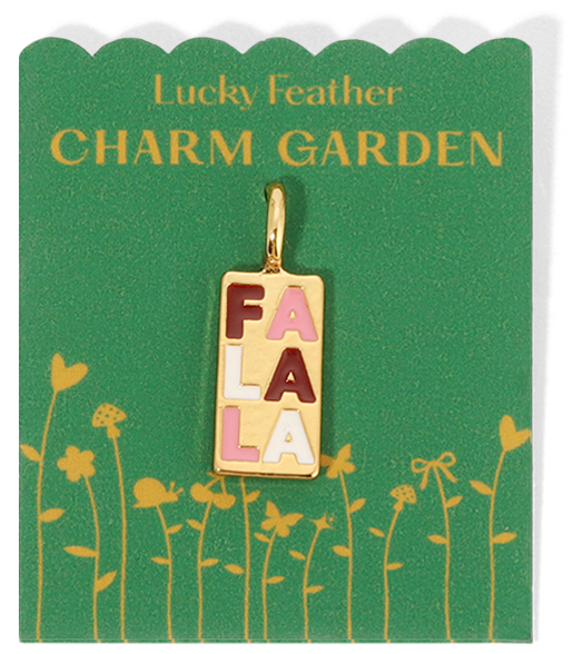Charm Garden - Holiday - FA-LA-LA - Gold