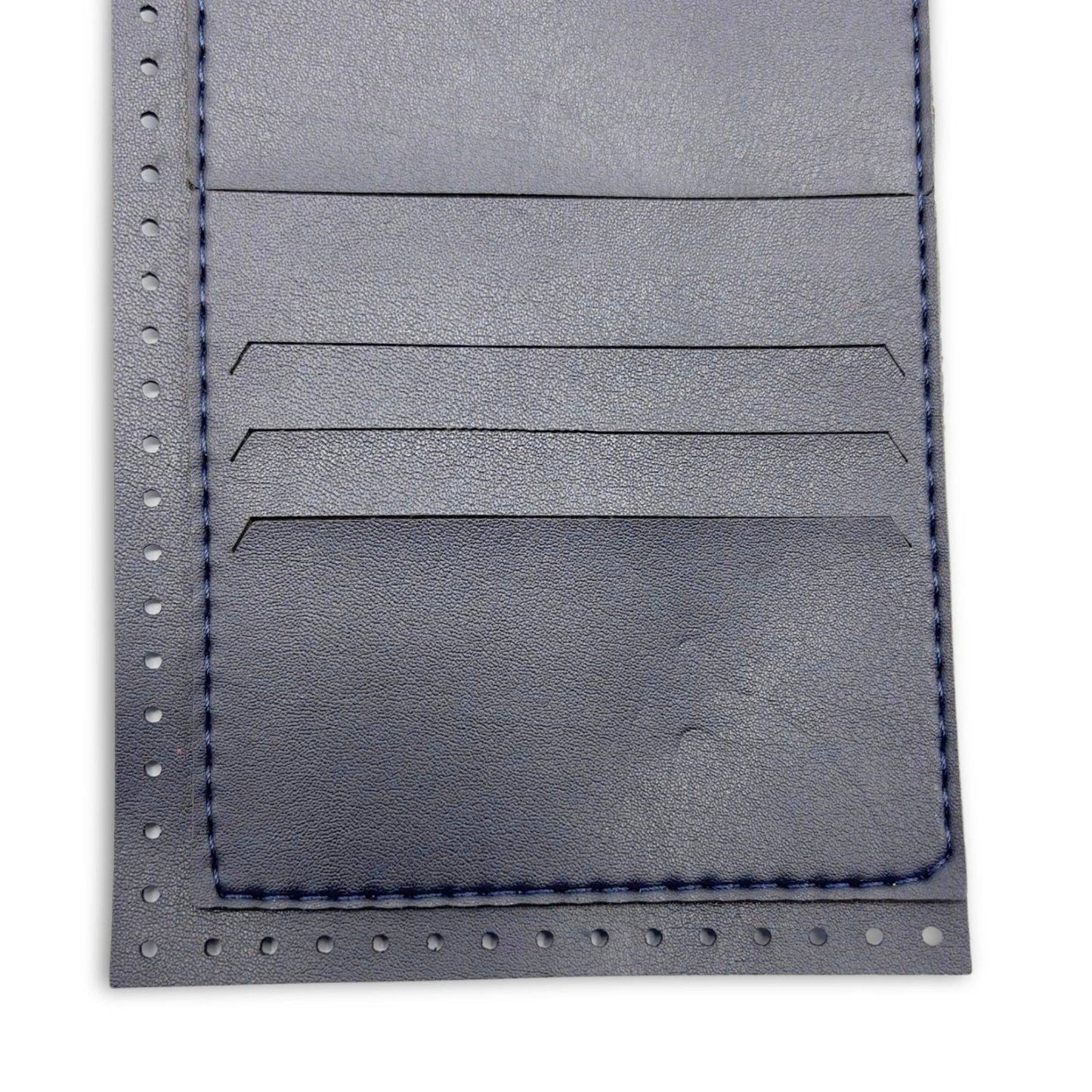 PU Leather Wallet Kit with Wrist Handle Strap