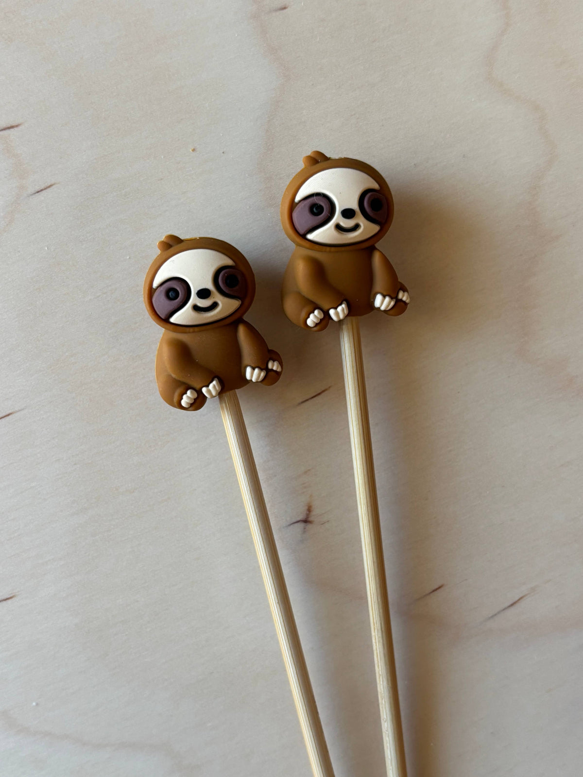 Knitting Point Protectors Creativity 3D Sloth Cute Animals