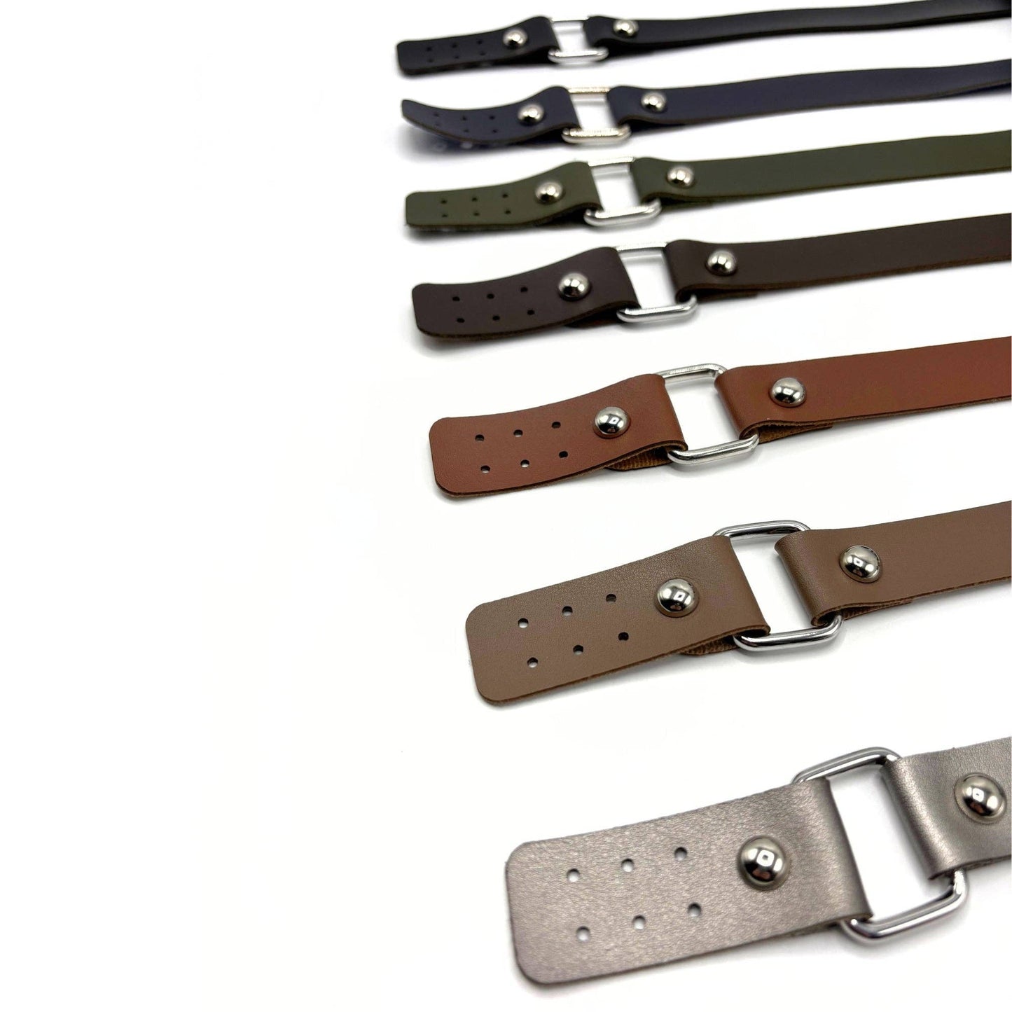 PU Leather Long Bag Strap (80 Cm) (2 Pieces)