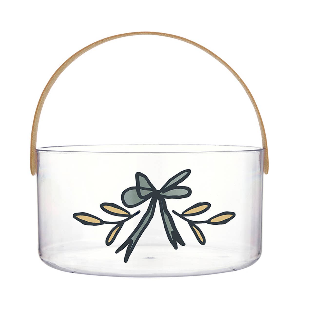 Acrylic Bucket - Bow