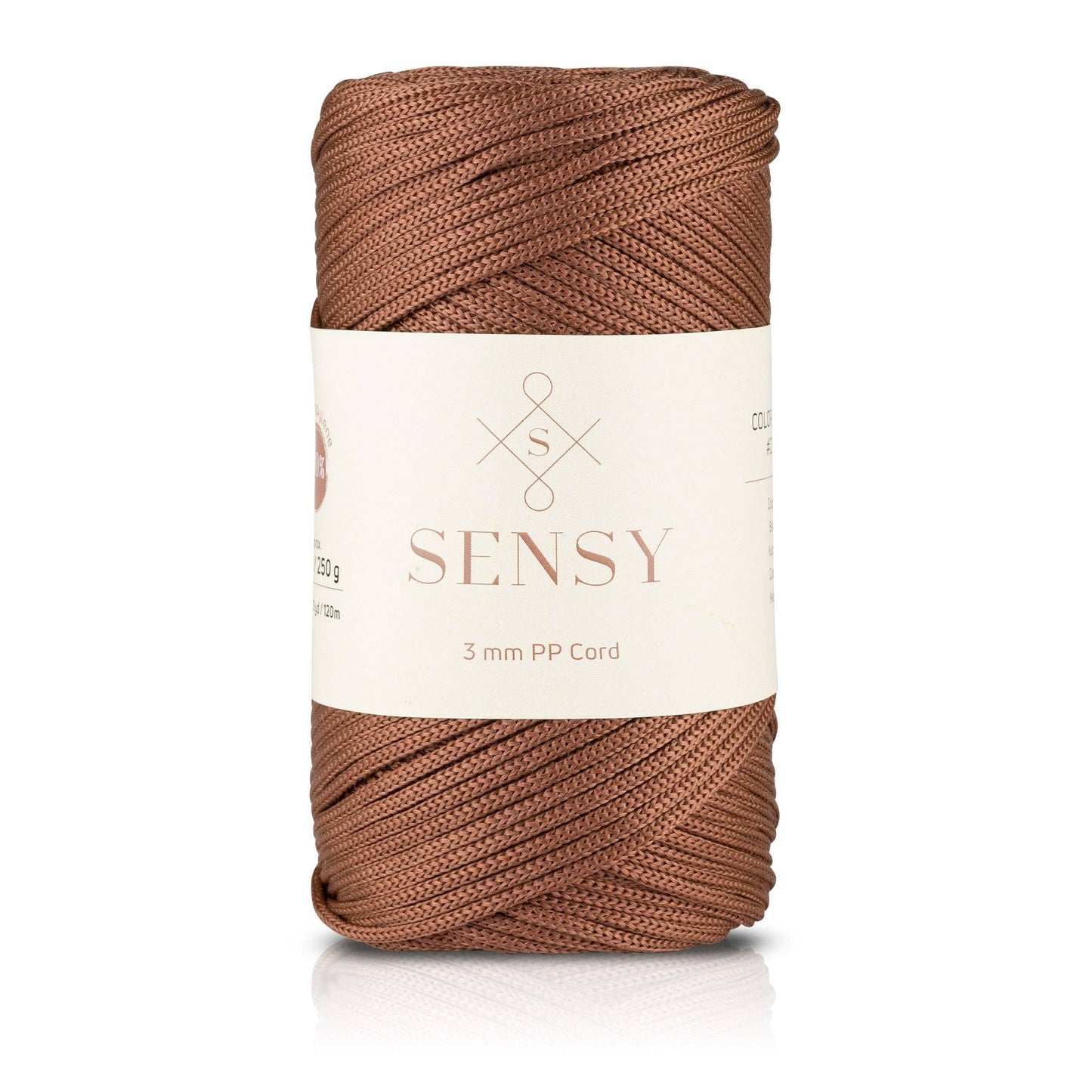 Sensy Premium 3mm - 131 yards 100% Polyester Macrame Cord