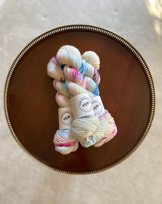 Flower Garden Colorway - Artisan Dyed Yarn - Multiple Bases