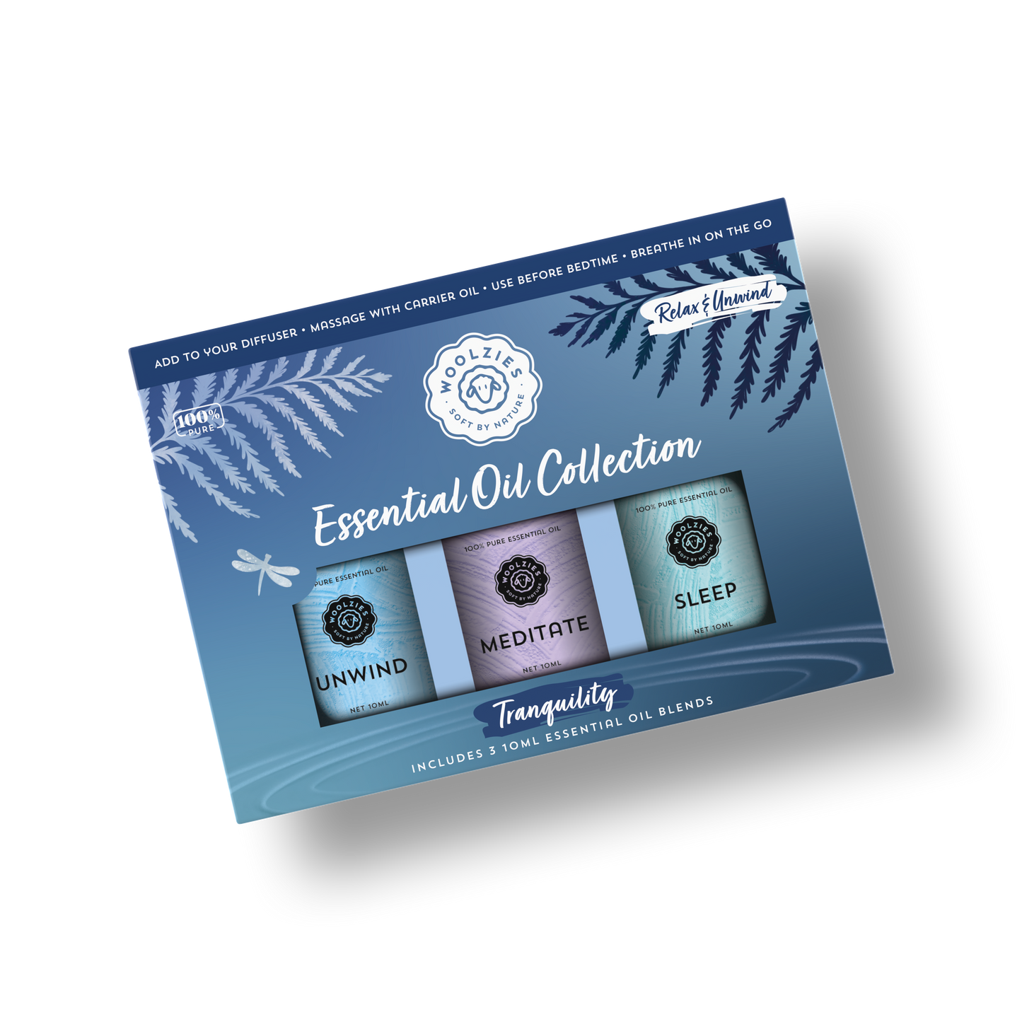 Tranquility Essential Oil Collection – 3x10ml