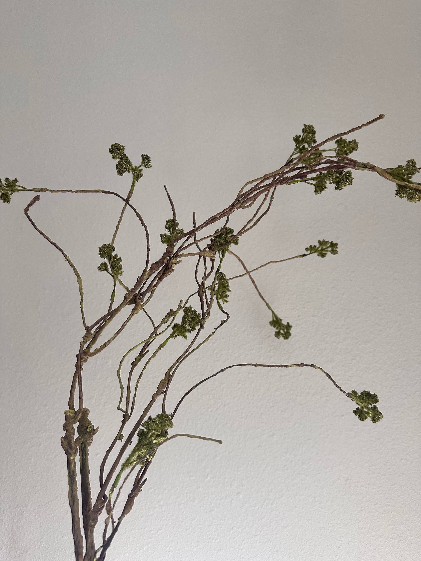 Faux Moss Twig Hanging Spray - 36"