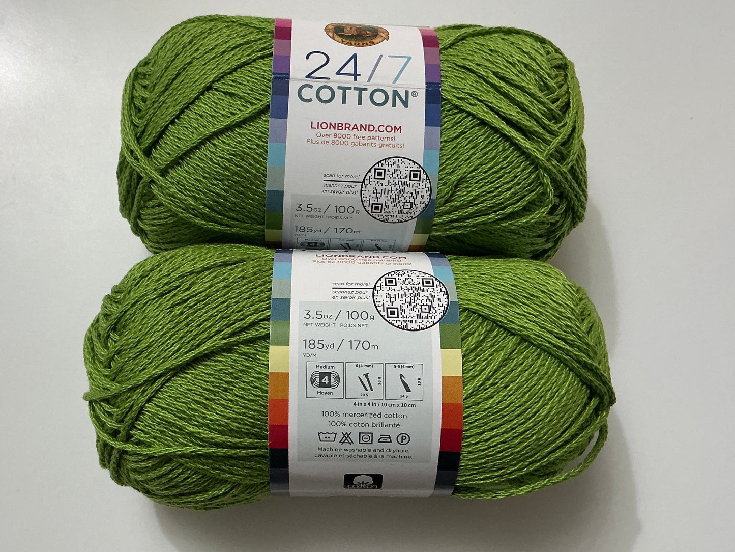 Lion Brand 24/7 Cotton-Grass