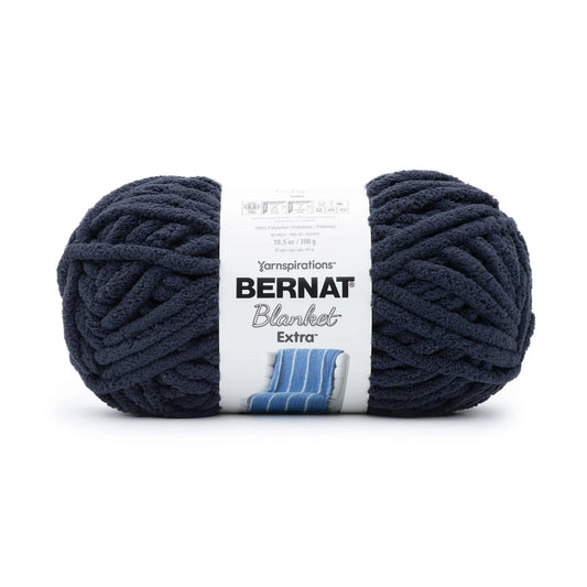 Bernat Blanket Extra- 100% Polyester- Indigo 27038