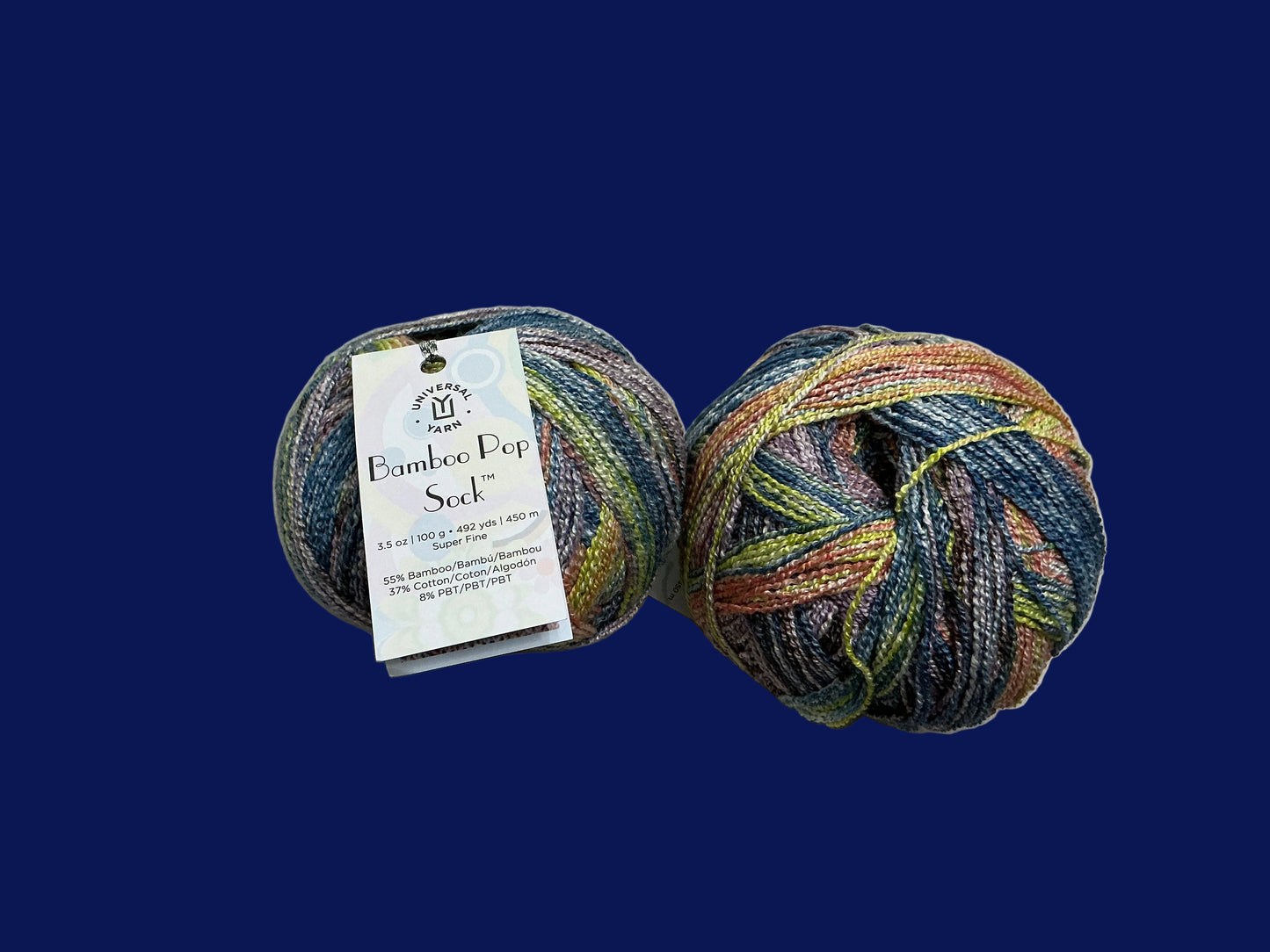 Universal Yarn-Bamboo Pop Sock-Bayou 803