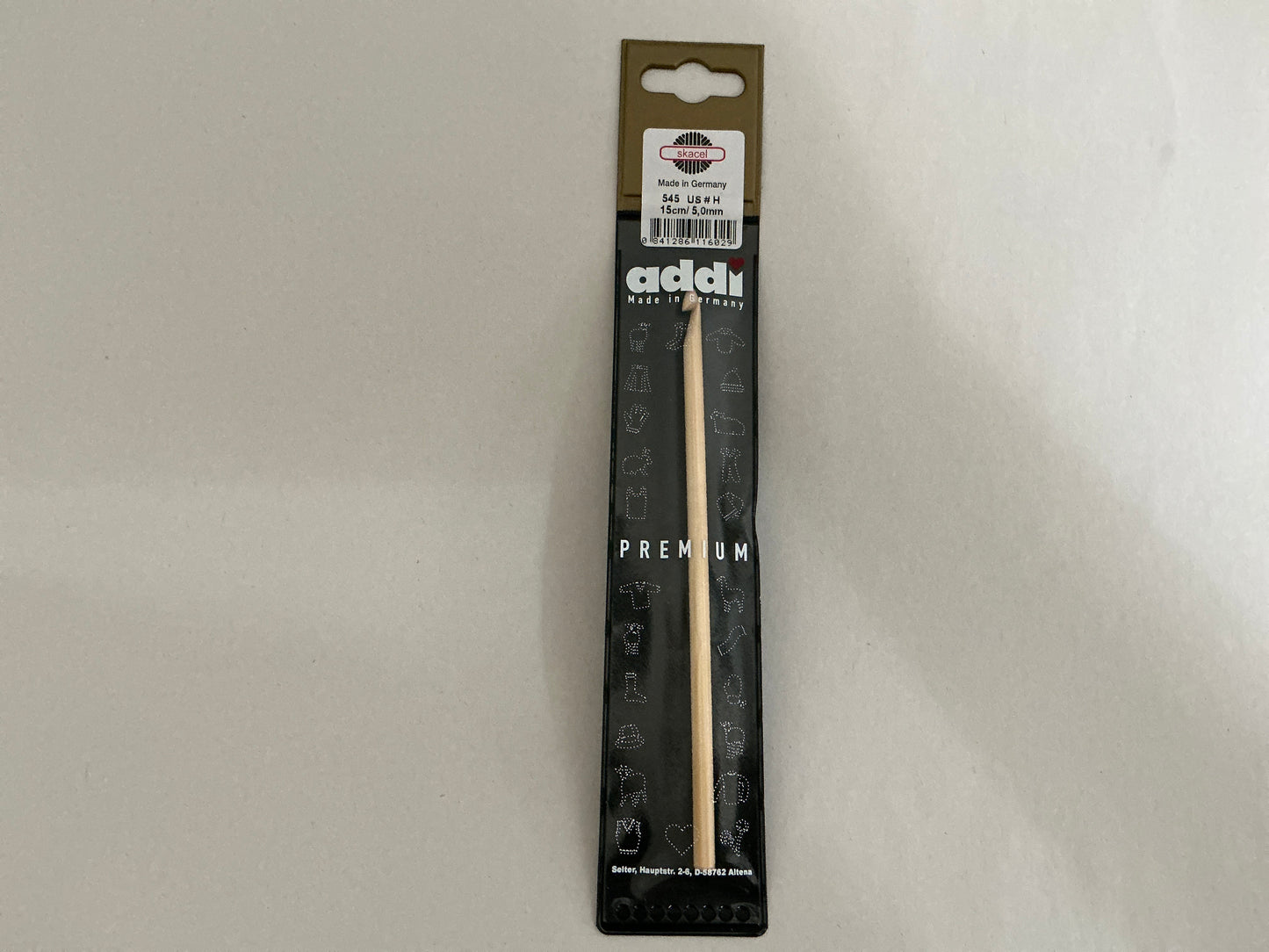 Skacel by Addi- Bamboo Crochet Hook