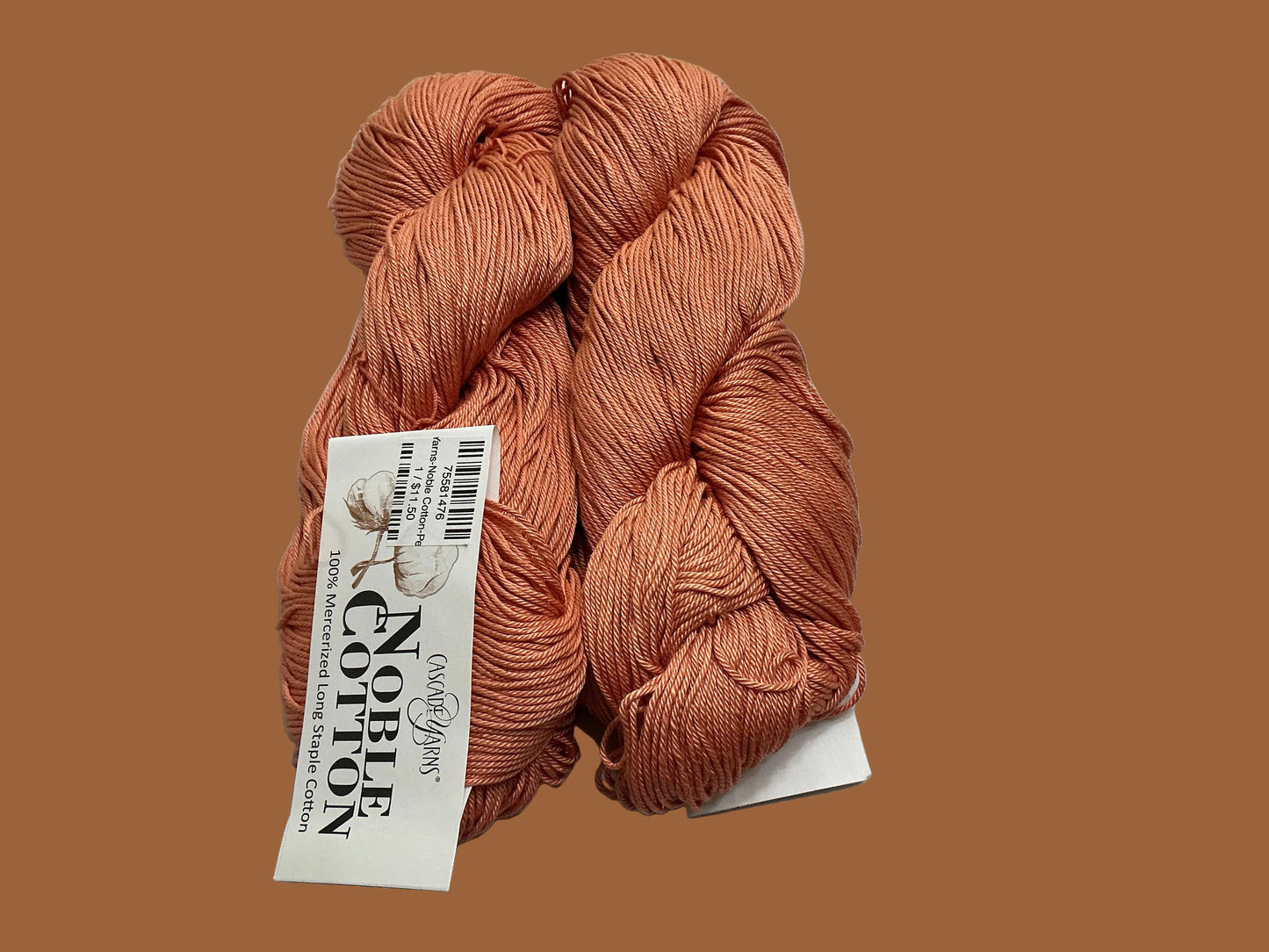 Cascade Yarns-Noble Cotton-Peach Bloom