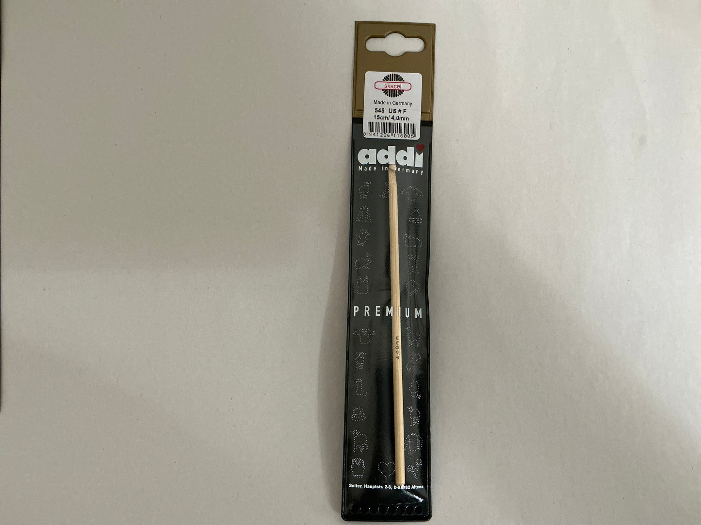 Skacel by Addi- Bamboo Crochet Hook