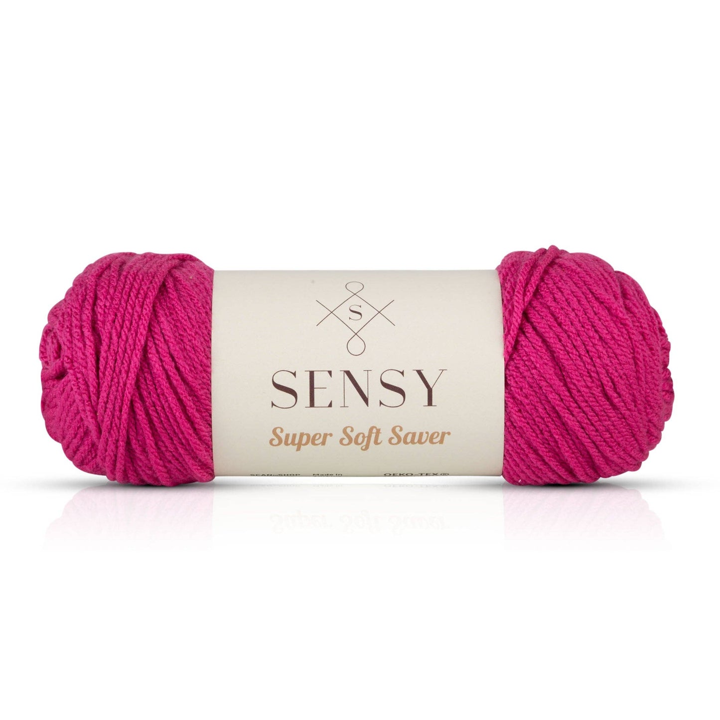 Sensy Super Soft Saver Yarn, 3.5 oz, 190 Yards, Gauge 4 Medium
