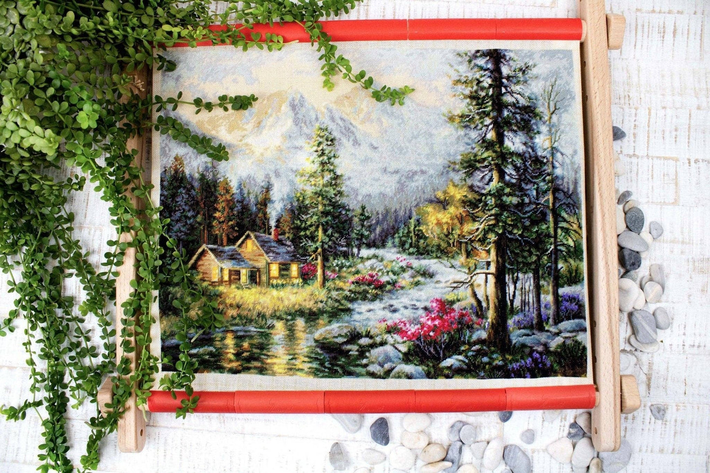 Embroidery Frame with Clips - Luca-S Tapestry Frame with Clips