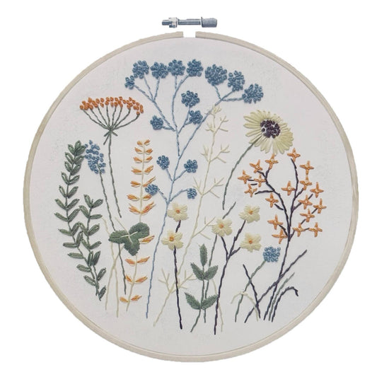 DIY 8" Daisy Embroidery Craft Kit