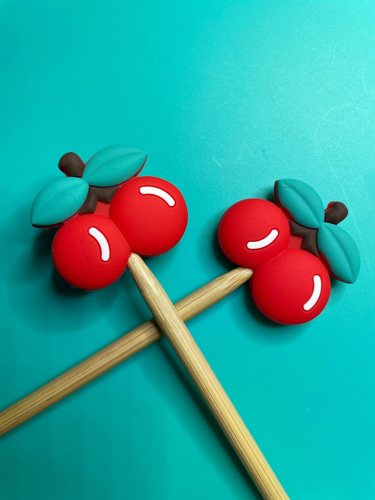 Kawaii Cute Fruit Cherries Summer Silicone Gifts Cherry Pie
