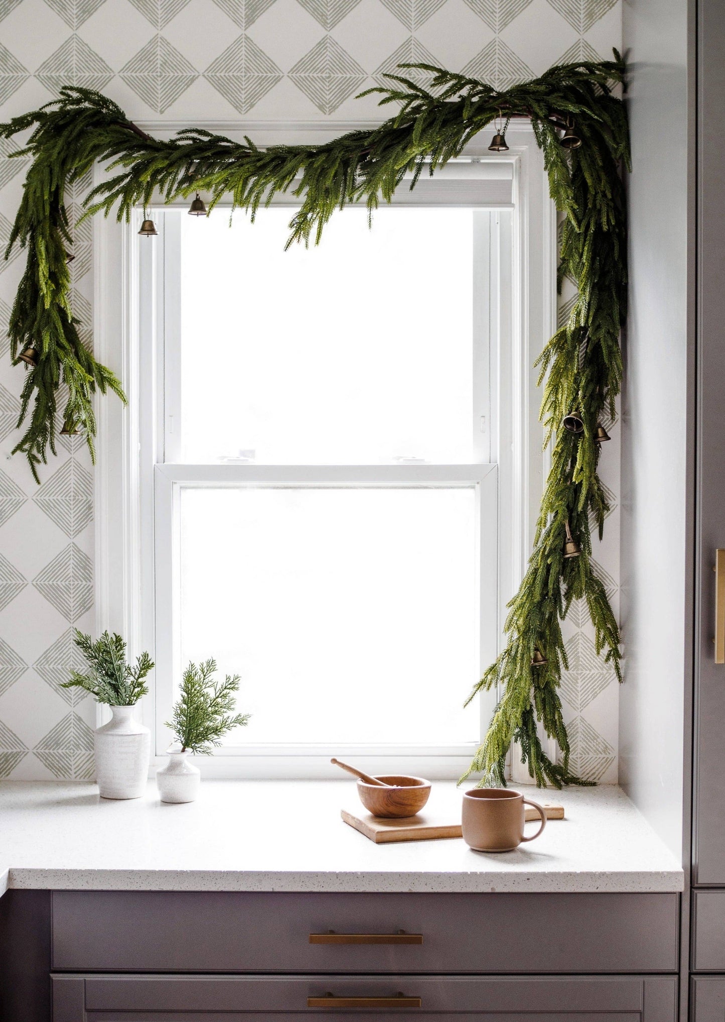 The Original Afloral™ Real Touch Norfolk Pine Garland - 60"