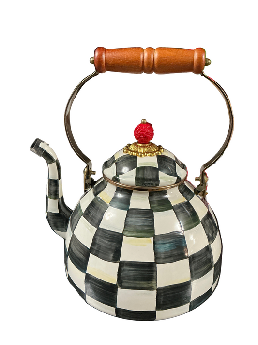 Mackenzie Childs 3 Quart Teapot