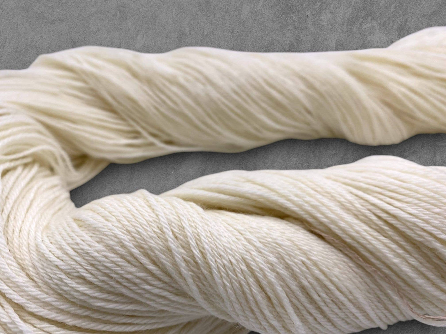 Undyed Yarn: Superwash Merino 4 Ply Knitting Yarn