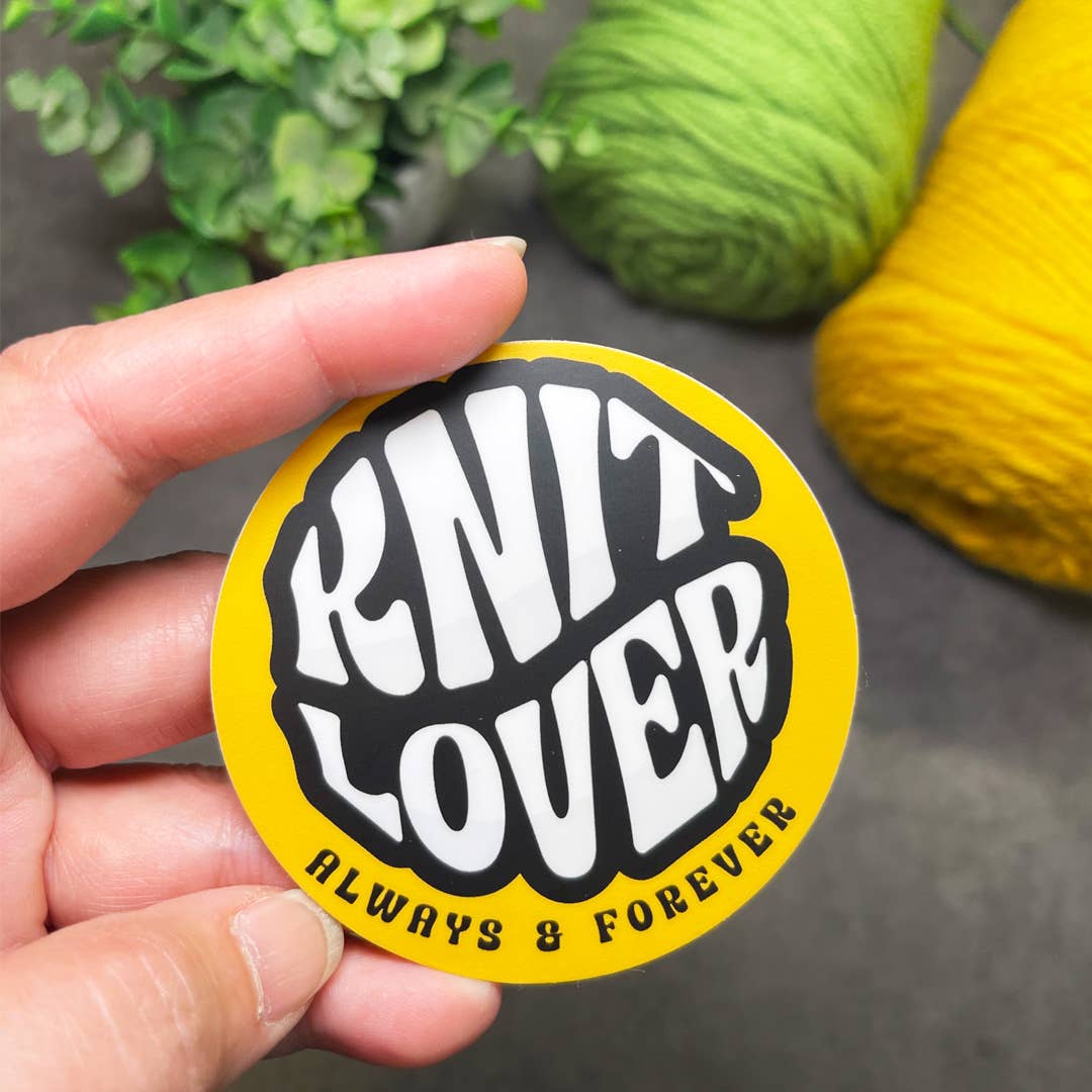 Crochet and Knit Lover Stickers