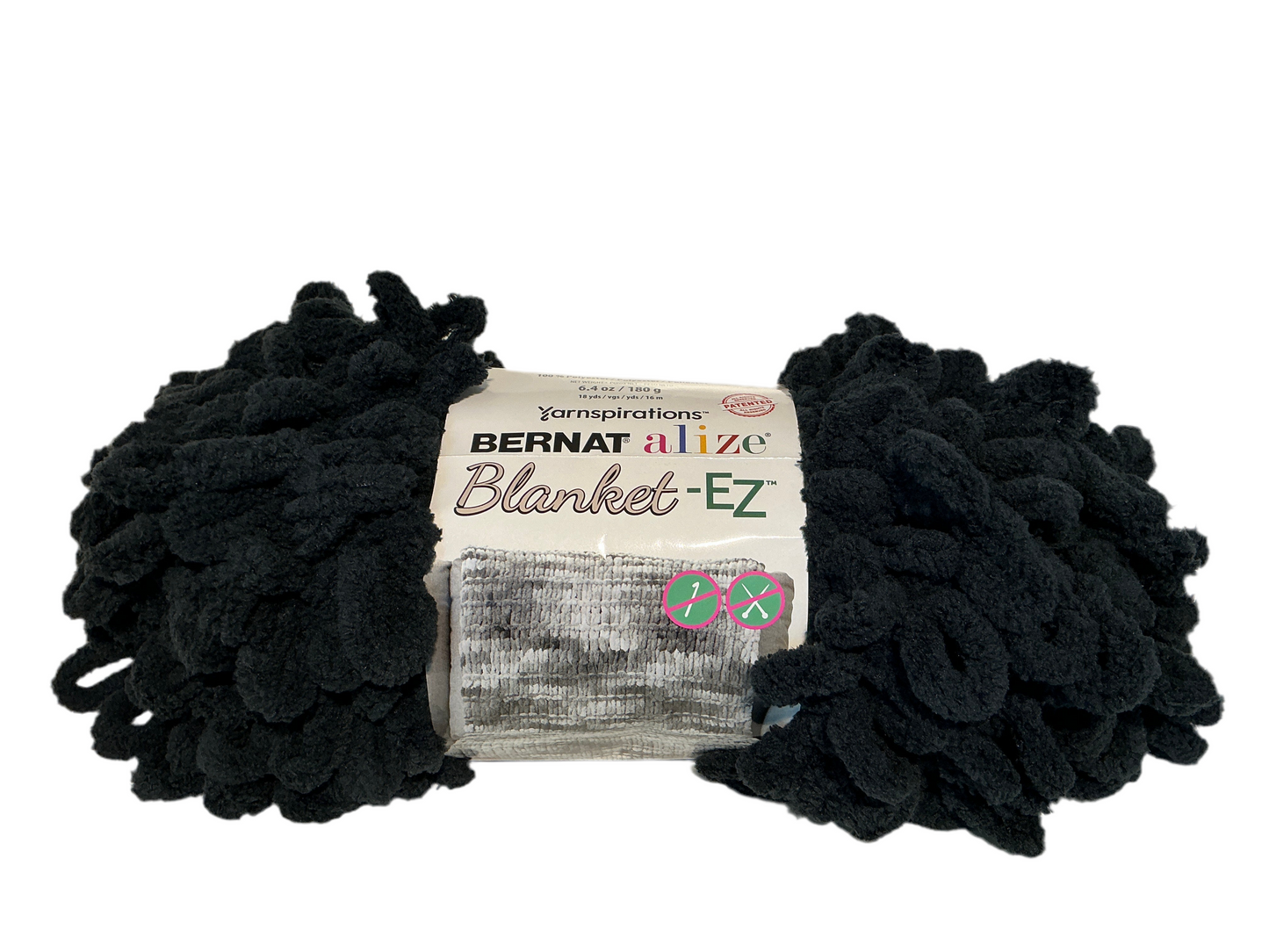 Bernat Blanket- Alize EZ- Black 37015
