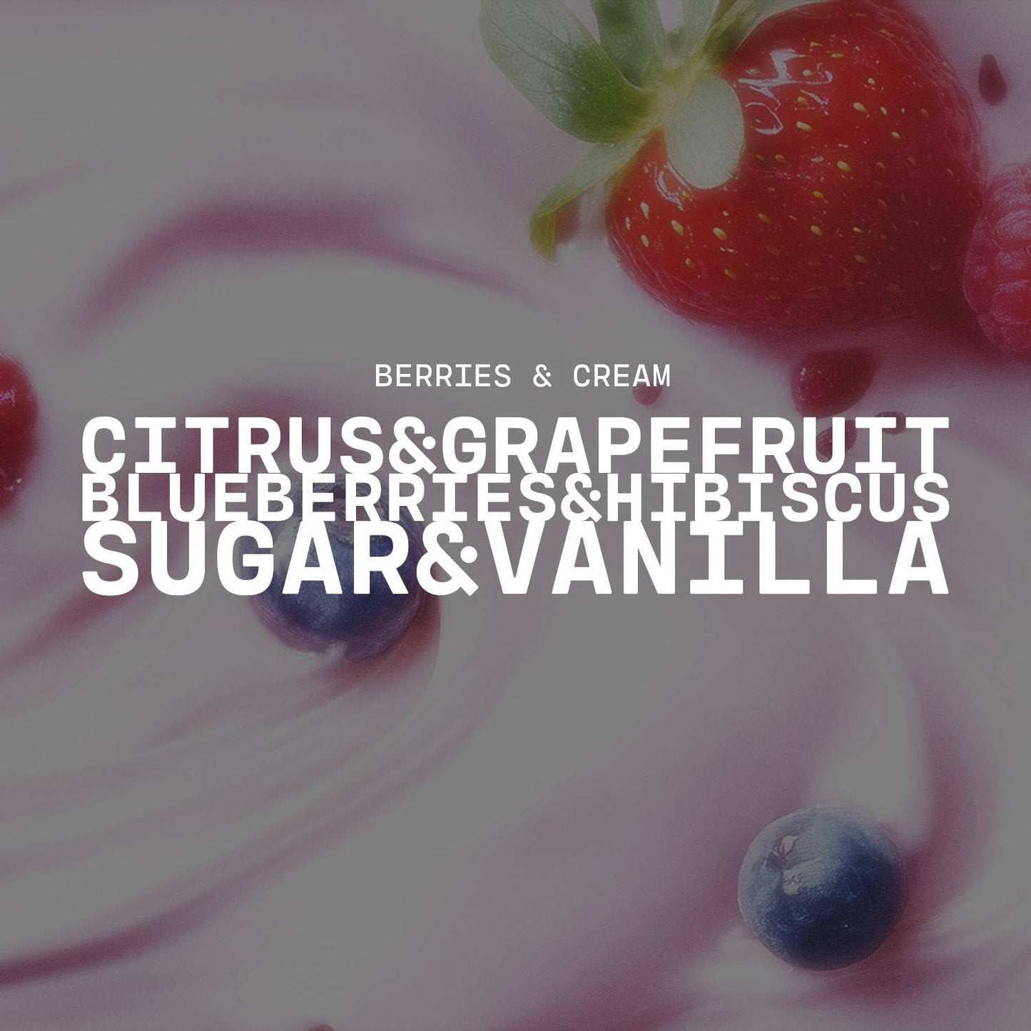 5.5 oz Wax Melts: Berries & Cream