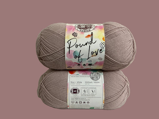 Lion Brand Pound of Love-Quartz