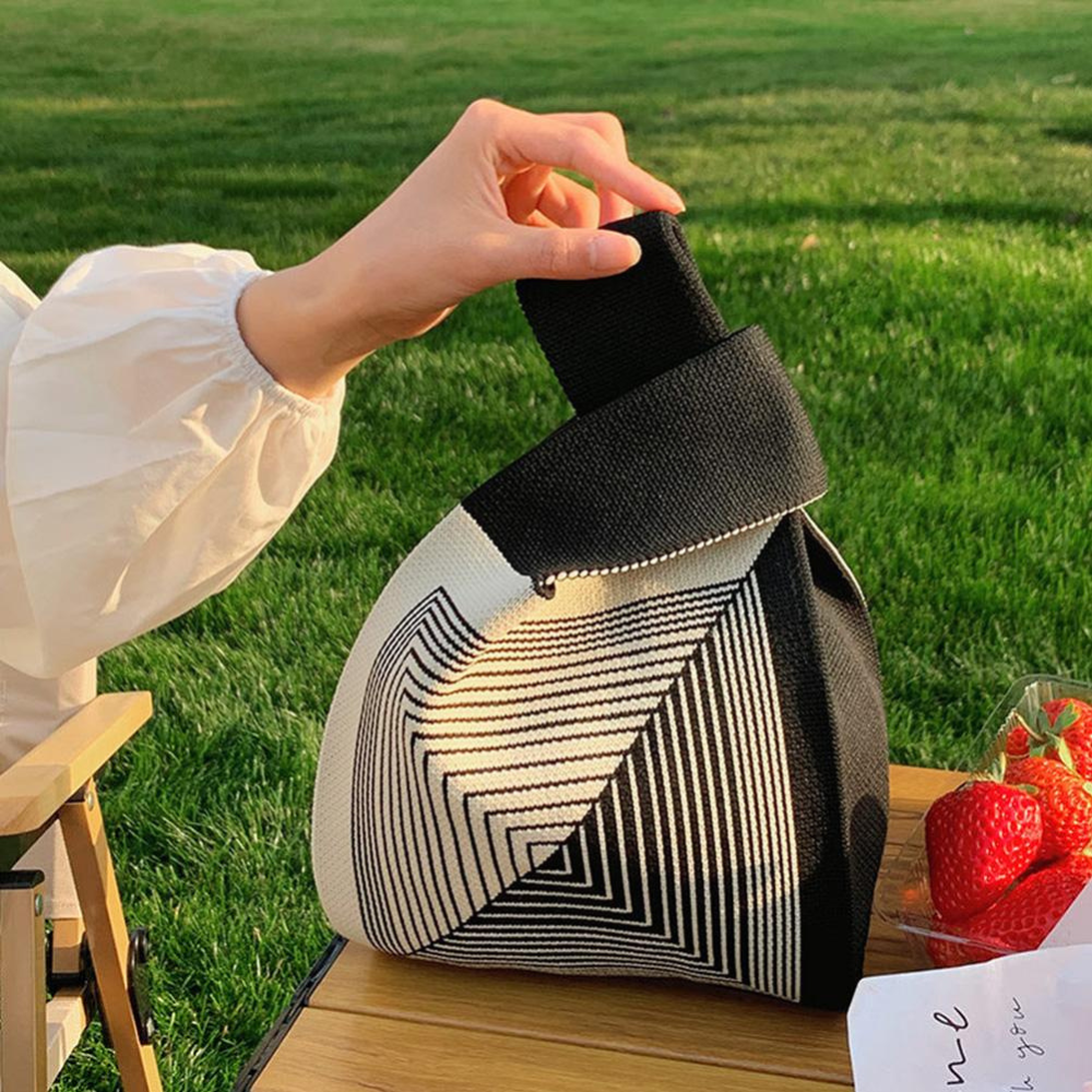 CHIC CROCHET TOTE BAG