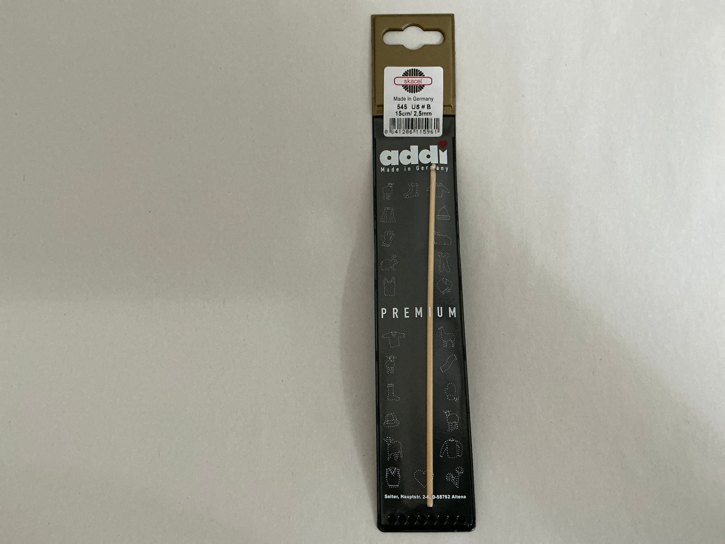 Skacel by Addi- Bamboo Crochet Hook