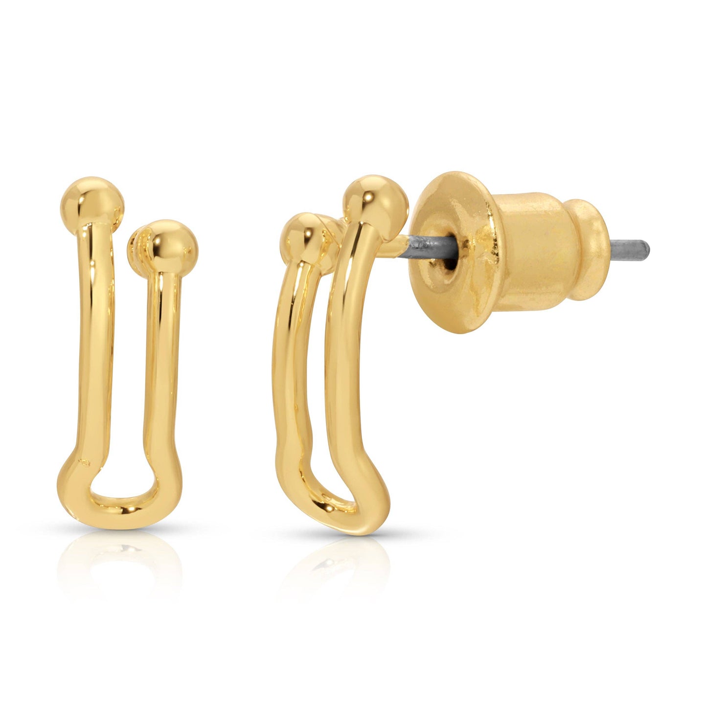 Charm Garden Add-A-Charm Gold Hoop Earrings