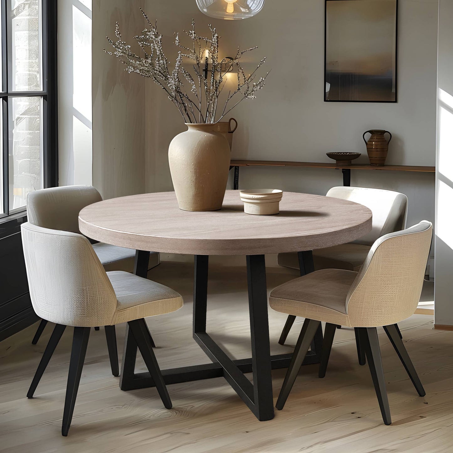 39" Small Round Dining Table, Game Table*