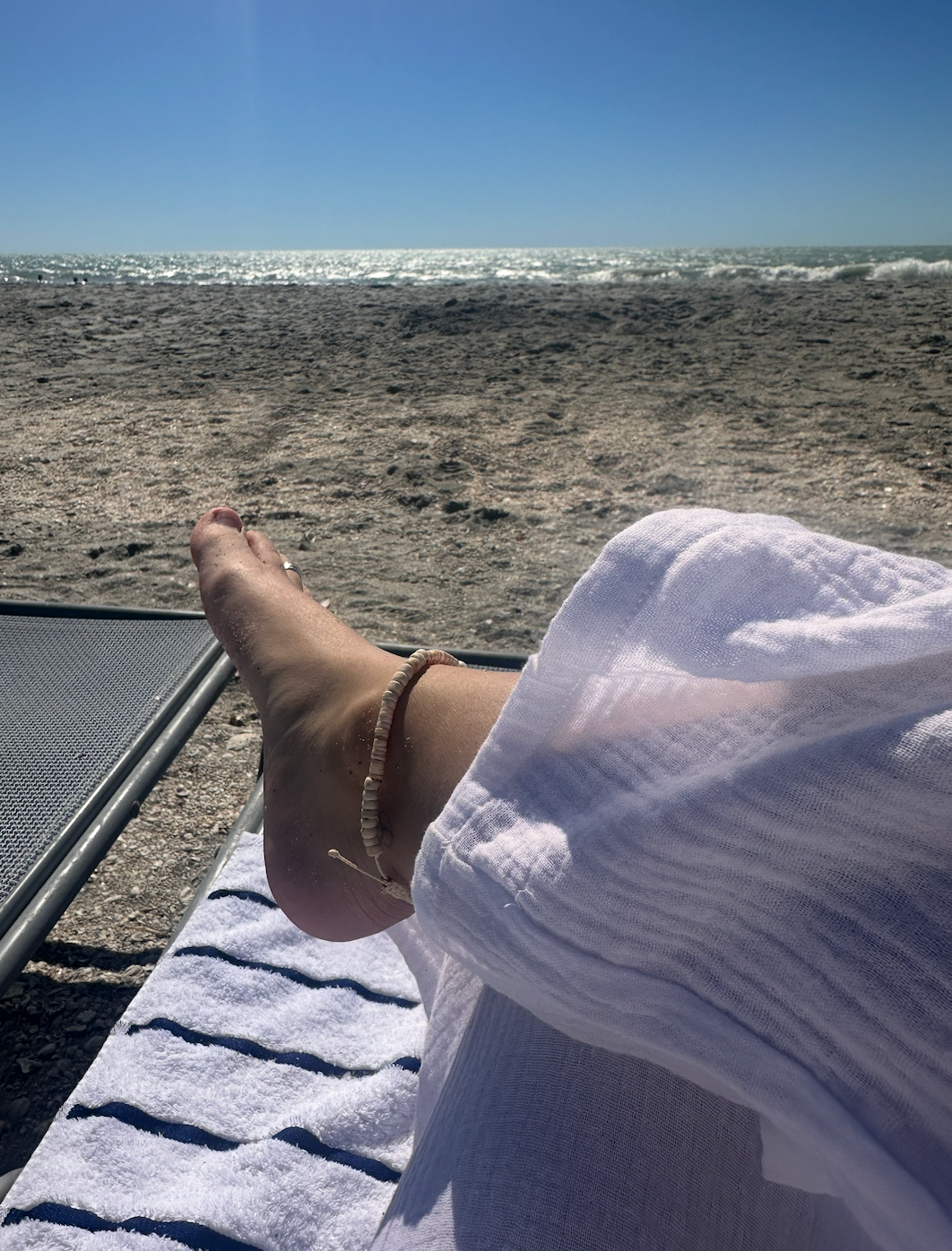 Textured Coastal Cotton Pant