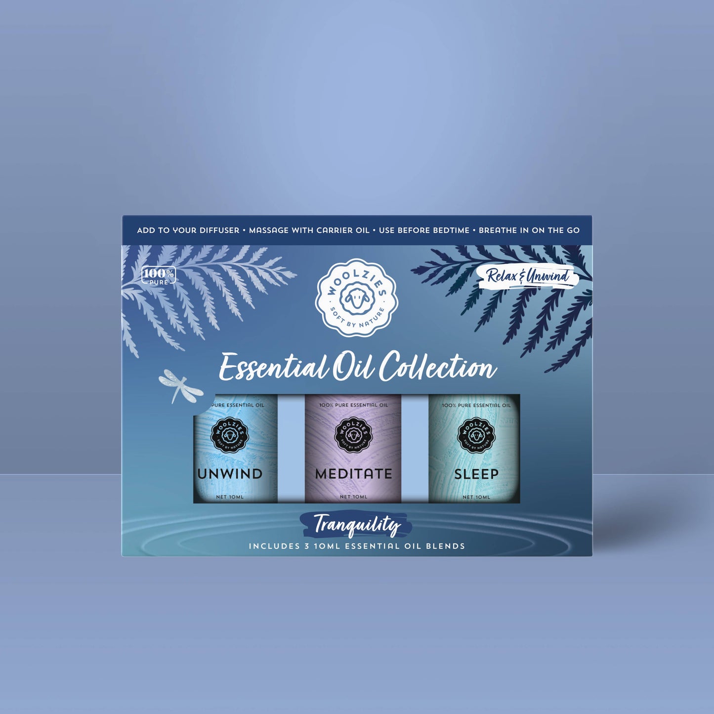 Tranquility Essential Oil Collection – 3x10ml