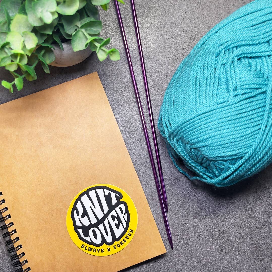 Crochet and Knit Lover Stickers