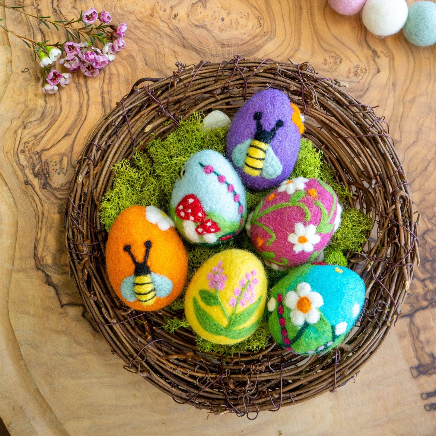 Blooming Easter Eggs - Set of 6 Eco Fresheners