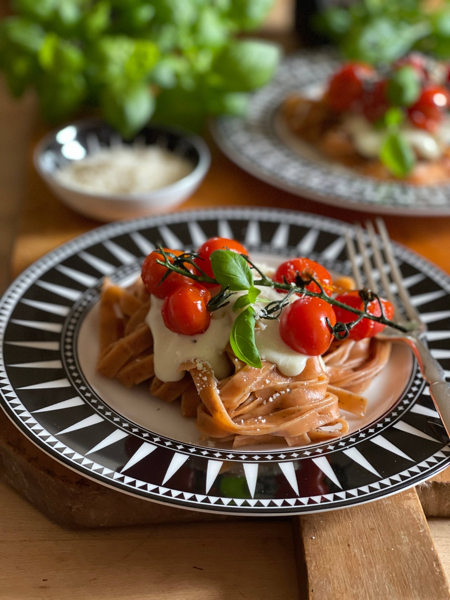 Tomato Basil Fettuccine  / Dry Pasta / Specialty Pasta