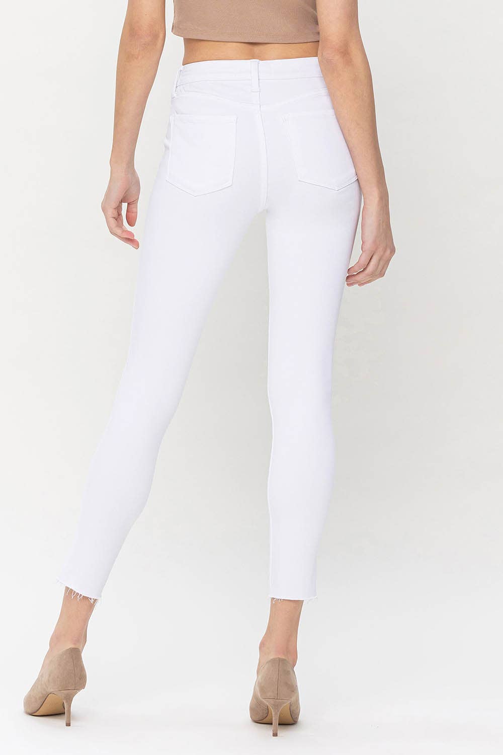 MID RISE SUPER SOFT ANKLE SKINNY JEANS F5141
