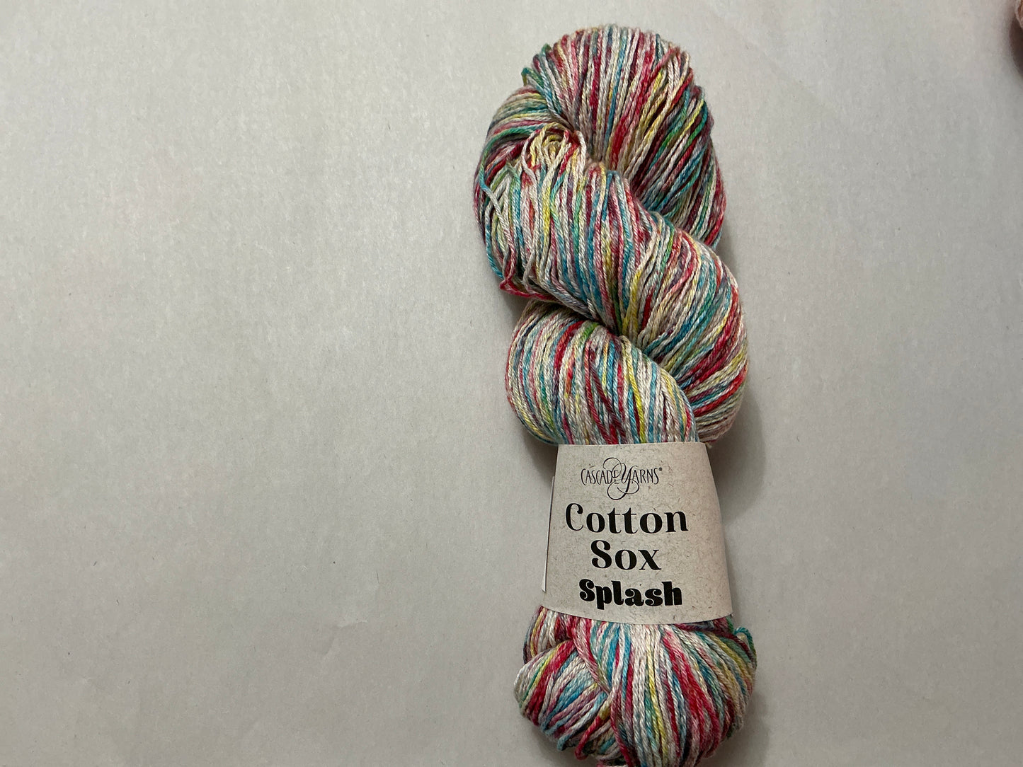 Cascade Yarn-Cotton Sox Splash