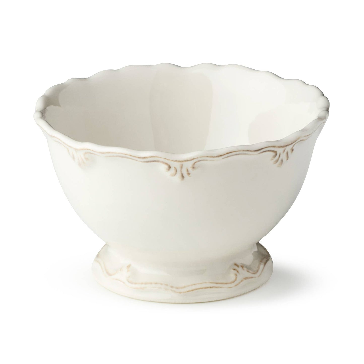 Heritage Scroll Cereal Bowl – Graceful Form for Everyday