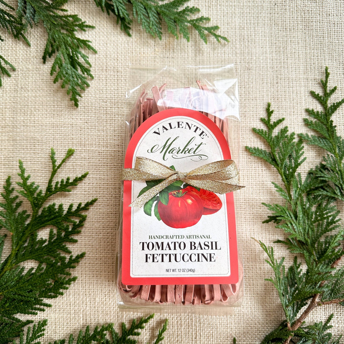 Tomato Basil Fettuccine  / Dry Pasta / Specialty Pasta