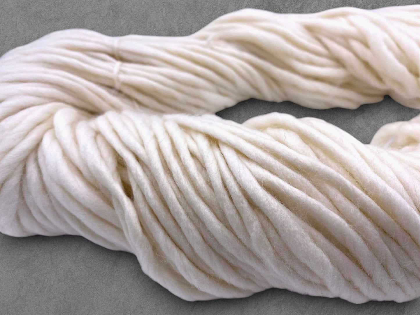 Undyed Yarn: SW Merino Super Chunky Single Knitting Yarn