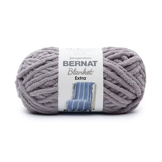 Bernat Blanket Extra- 100% Polyester- Vapor Gray 27002