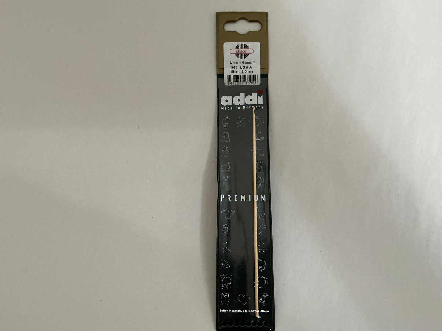 Skacel by Addi- Bamboo Crochet Hook