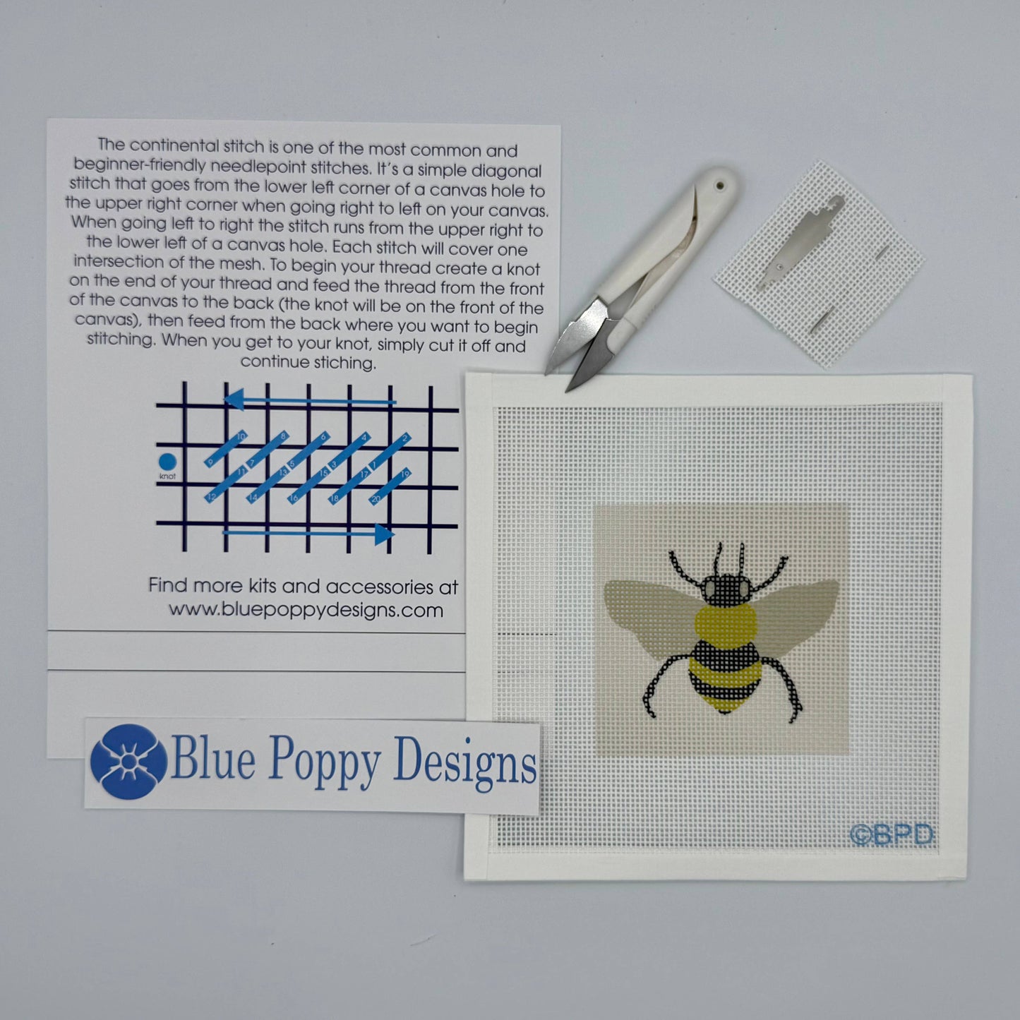 Bee Needlepoint Kit