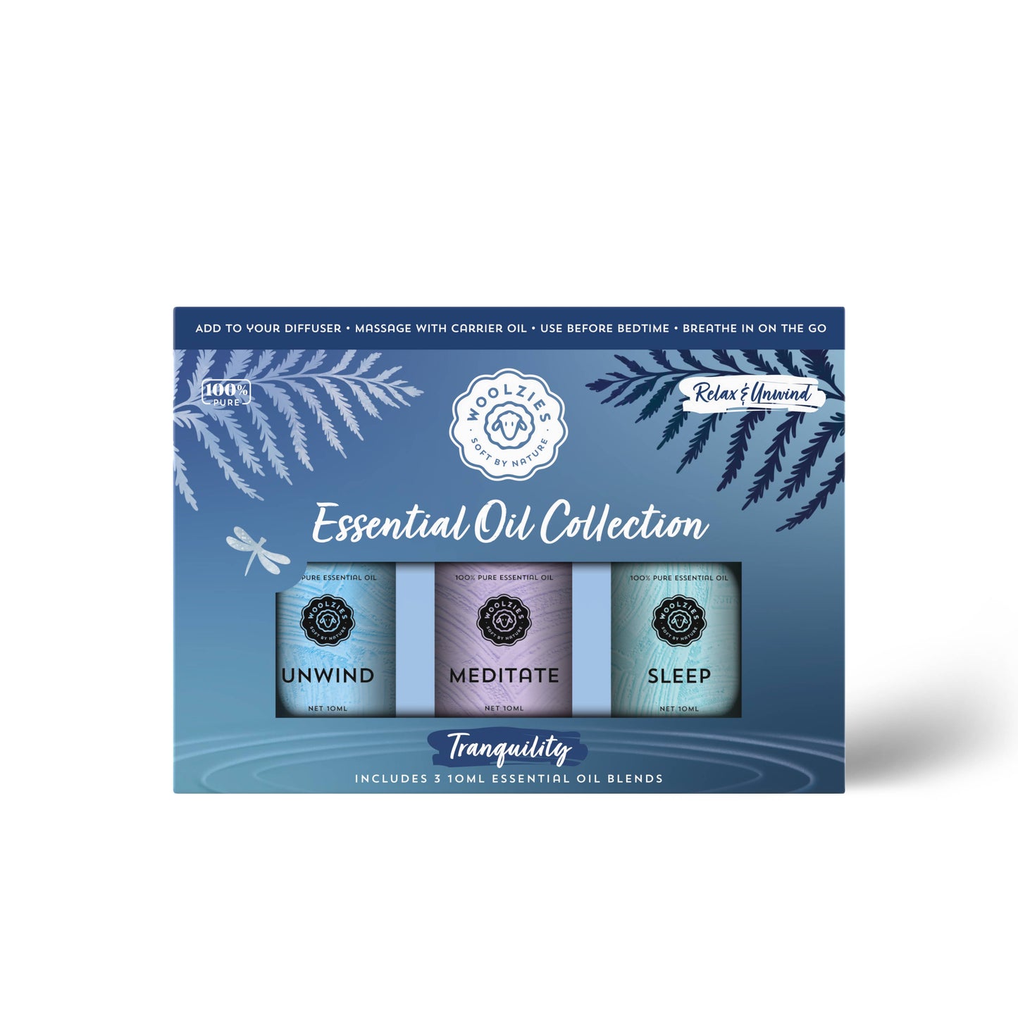 Tranquility Essential Oil Collection – 3x10ml