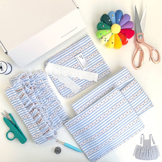DIY Sewing Kit – Vintage Apron Craft Box (Lv.2)
