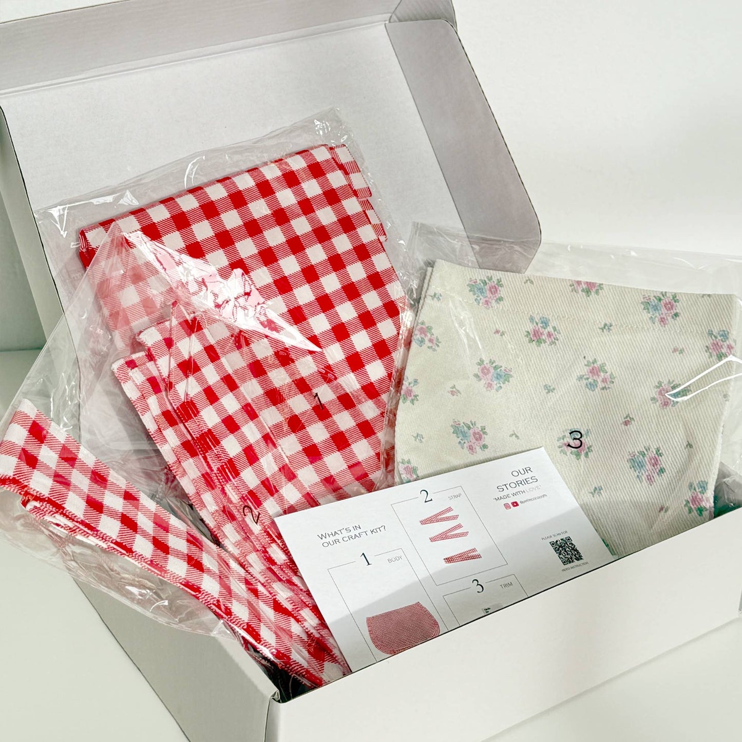 DIY Sewing Kit – Vintage Apron Craft Box (Lv.1)