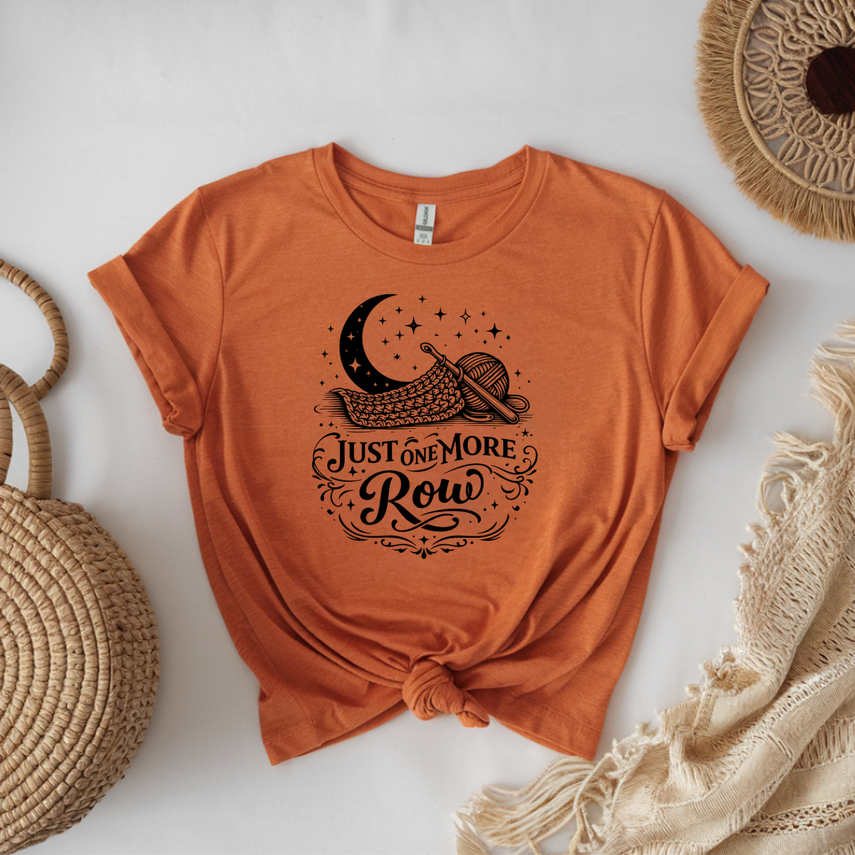 One More Row Crochet Tee
