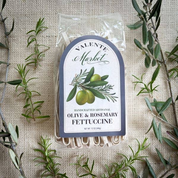 Rosemary Olive Fettuccine  / Dry Pasta / Specialty Pasta