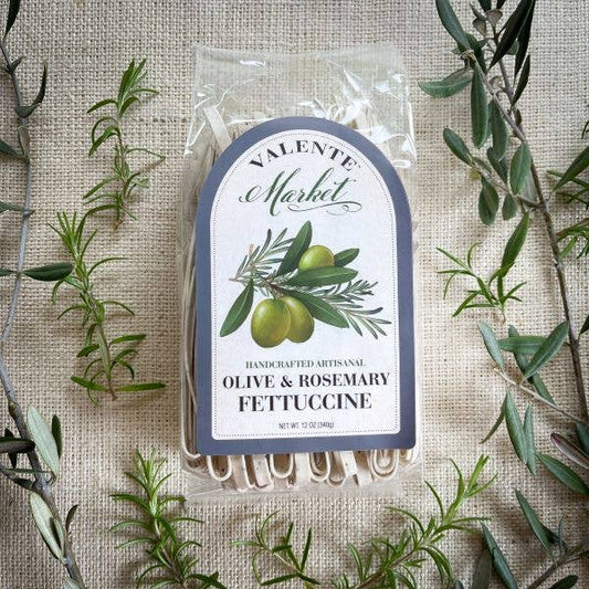 Rosemary Olive Fettuccine  / Dry Pasta / Specialty Pasta
