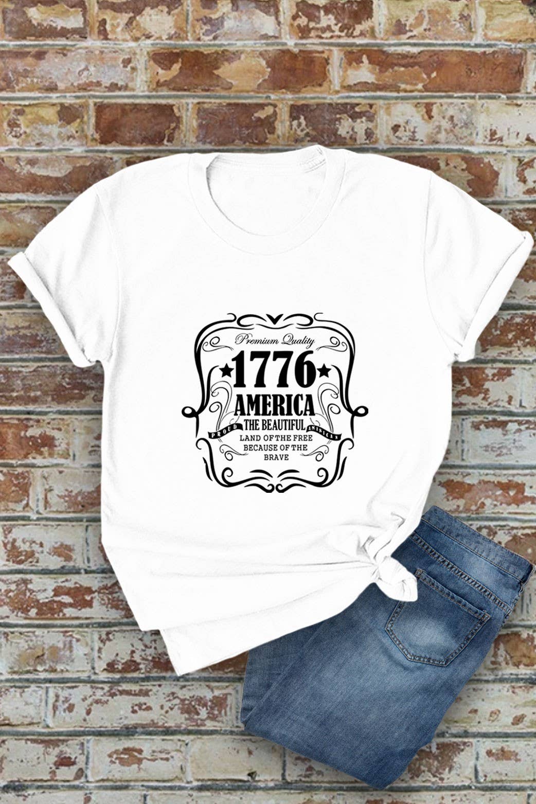 Unisex Round Neck Short Sleeve T-Shirt